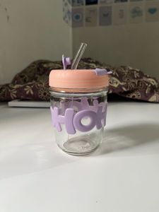 cute tumbler with straw