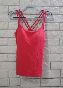 Uniqlo Ribbed Crossback Bra Camisole