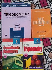 Math Textbooks for JEE & Advanced