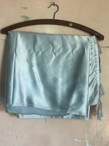 Elegant Light Blue Silk Saree