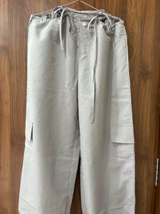 Grey Cargo Pants