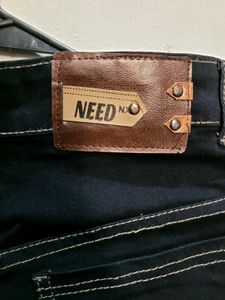 Dark Blue Denim Jeans