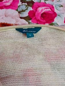 Lightweight Open Front Cardigan
