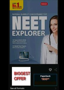 Fat NEET Explorer Exam Prep Book