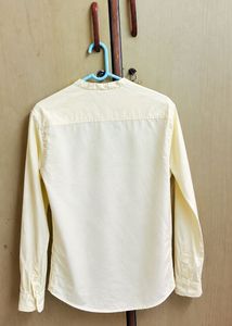 Men's Band Collar Shirt