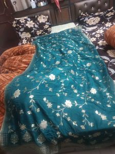 fully stiched Embroidered Salwar Suit