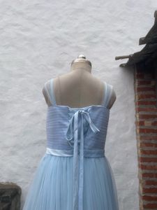 Sky Blue Tulle Gown