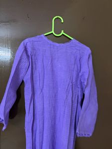 Beautiful Purple Kurta