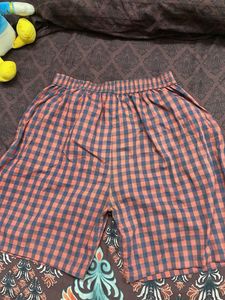 Gingham Check Shorts
