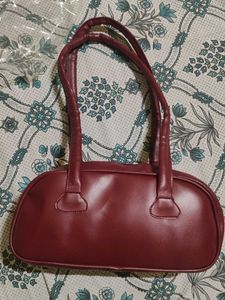 Cherry red handbag