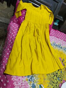 Yellow Casual Dress