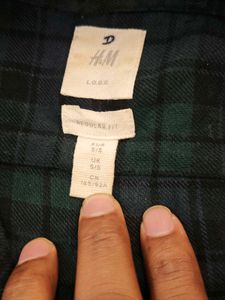 Men's H&M Plaid Flannel Shirt