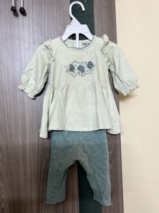 Baby Girl's Outfit Set
