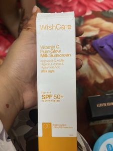 WishCare Vitamin C Sunscreen SPF 50+