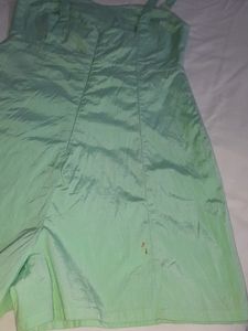Beautiful Sea Green Short Jump Suit Size S