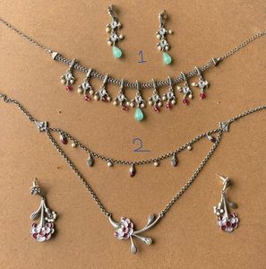 Shaya by caratlane Silver Jewellery Set