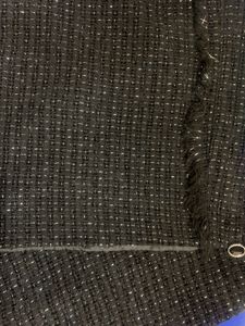 Black Tweed Skorts