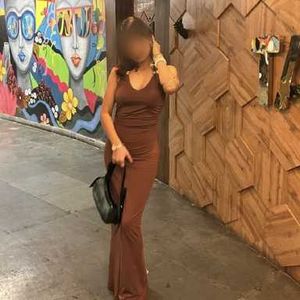Burgundy Backless Bodycon Maxi Dress