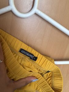 Comfy Mustard Yellow Pants
