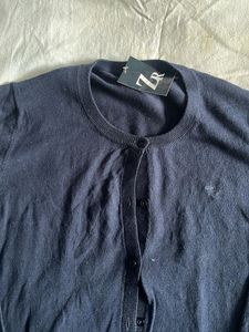 Navy Blue Cardigan with Tags