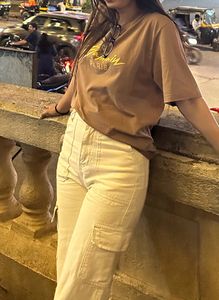 Brown T-shirt