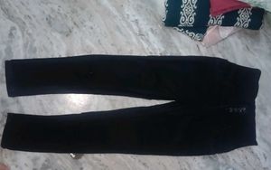 Black skinny high waist jeans