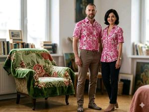 Matching Paisley Print Shirts