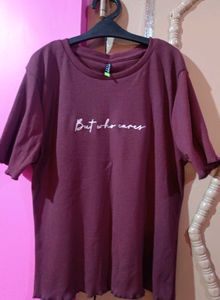 Burgundy Regular Top