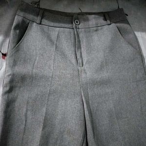 Stylish Grey Trousers for Women - Like New