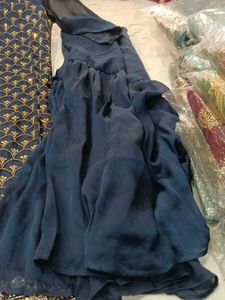 Elegant Navy Blue Kurta Set...Fix Price.