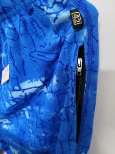 Blue Adidas Track Pants