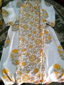 Floral Print Kurta  set