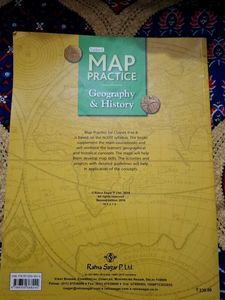 Map Practice Geography &amp; History Book