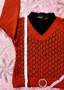 brown - Black Knit Sweater for girls