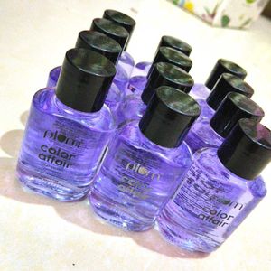 12 Plum Color Affair Nail Polish Remover