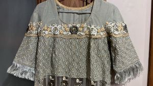 Elegant Embroidered Maxi Dress