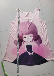 Cute Cartoon Print Nightgown