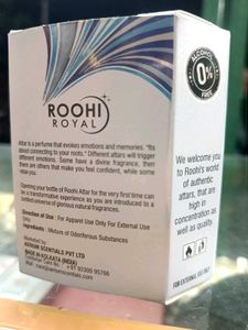 Roohi Royal Ice Blue Attar Roll-On