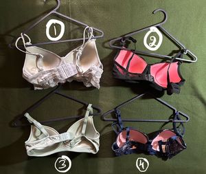 2 Padded Bras