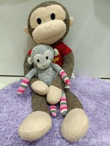 Curious George Plush with Grey Monkey Toy