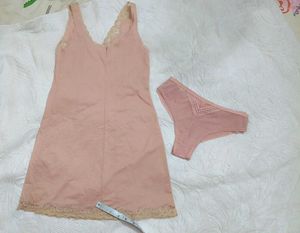 Very Beautiful&amp; Comfortable Nighty With Penty
