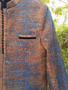 kids's Stylish Printed Ethnic Jacket