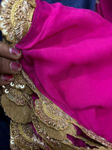 Vibrant Pink Lehenga Choli Set