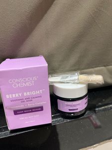 Conscious Chemist Berry Bright Gel Mask