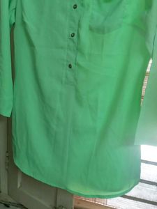 sea green kurta shirt