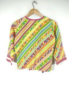 Aania Lime Green Kurta With Printrd Shrug (Women)