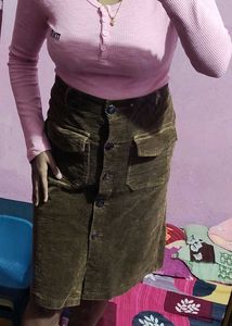 Velvet Skirt 🤎