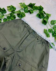 Olive Green Cargo Pants