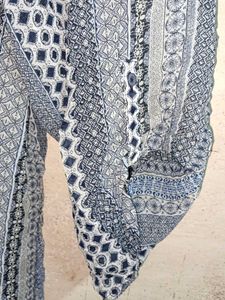 Boho See-through Button-Up Tunic Top Shirt