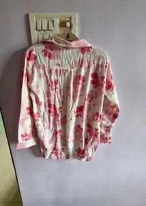 Chic Floral Print Women's Top